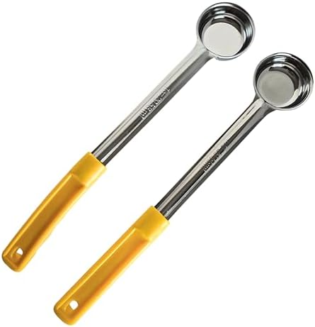 1 oz Solid Stainless Steel Portion Control Ladle Spoodle - [Pack of 12]