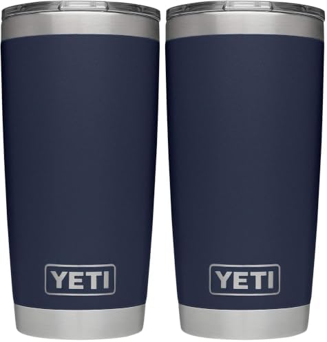 YETI Rambler 20 oz Stainless Steel Vacuum Insulated Tumbler w/MagSlider Lid