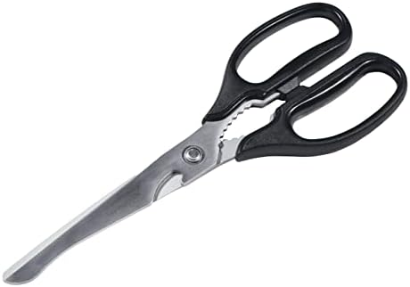 All-Purpose and Quality Kitchen Safe Scissors for Food, Kalbi Meat Cutting Shears, Rib, Meat, Korean Style Grill Food Heavy Duty Durable 3T Stainless Steel, Korean BBQ (250mm - 9.85 Inch)