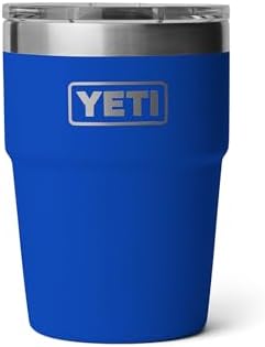 YETI Rambler 16 oz Stackable Tumbler, Vacuum Insulated, Stainless Steel with MagSlider Lid