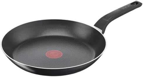 Tefal B55506 Easy Cook and Clean Frying Pan 28 cm | Non-Stick Coating | Thermal Signal | Stable Base | Easy Clean | Deep Shape | Black