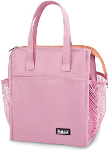 Insulated Lunch Bag Women, 12L Large Thermal Snack Bag Reusable Cooler Tote