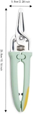 Kitchen Shears, Stainless Steel Food Scissors,Green