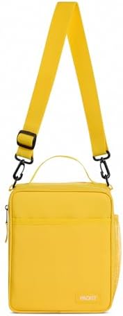 PackIt Freezable Crossbody Lunch Box, Lemonade