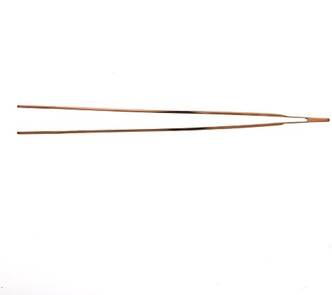 Mercer Culinary 18-8 Stainless Steel Precision Plus Chef Plating Tong, Offset, 7-7/8 Inch Tip, Rose Gold