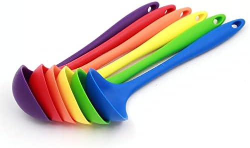Chef Craft Premium Silicone Cooking Ladle, 11.25 inch, Orange