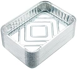 Waytiffer 30Pack 6415 Drip Pans Compatible with Weber Grills Spirit