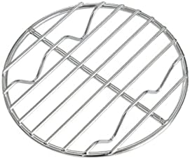 CAMPINGMOON φ4.9-inch Round Stainless Steel Cooking Grid Grill Fits for Backpacking Pocket Stove W13