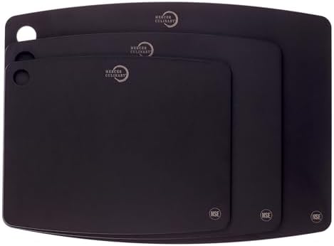 Mercer Culinary Composite Cutting Board-17 1/4" X 11 3/4"-NSF, Black