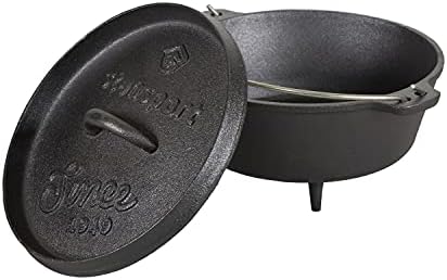 Stansport Pre-Seasoned Cast Iron Dutch Oven