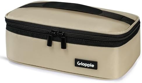 Gloppie Small Lunch Bag, Insulated Lunch Box for Adults, Khaki
