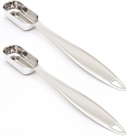 2PCS 1tsp(5ml) Measuring Spoon, Stainless Steel Measure Teaspoon