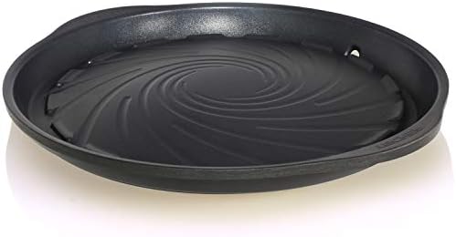 TECHEF - Korean BBQ Nonstick Grill Pan, KBBQ Grill Pan, PFOA-Free, Dishwasher Oven Safe, Made in Korea (Black)