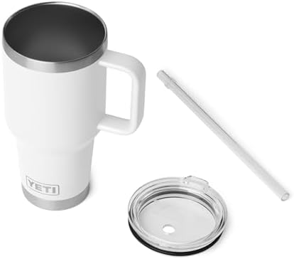 YETI Rambler 35 oz Straw Mug 2.0, White
