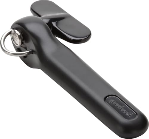 Good Cook Can Opener, Safe Cut Manual Can Opener, no Sharp_Can Edges, Black (Pack of 12)