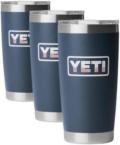 YETI Rambler 20 oz Stainless Steel Vacuum Insulated Tumbler w/MagSlider Lid