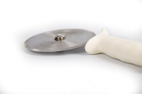 Dexter-Russell 2¾" Pizza Cutter | P3A-PCP | SANI-Safe Series | High-Carbon Steel Blade with Smooth Rolling Action | Textured Non-Slip Handle | Made in USA