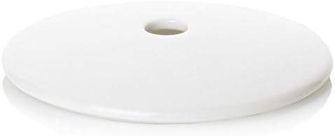 Tea Forte Café Cup with Lid, White, 8 oz