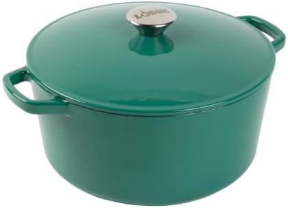 Lodge 5 Quart Cast Iron Elements Enamel Dutch Oven - Clover