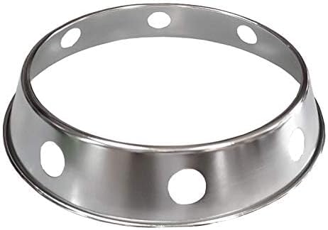 Sunrise Kitchen Supply Plated Reversible Steel Wok Ring (7.5"/10")