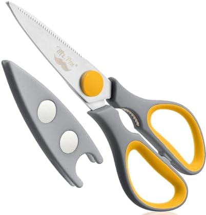 Mr. Pen- All Purpose Kitchen Shears with Protective Sheath, 8 Inch