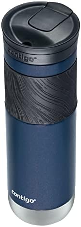 Contigo Byron Travel Mug, Insulated Stainless Steel, 24oz | Leak-Proof Lid | BPA-Free | ThermoLock Insulation | Pack of 4