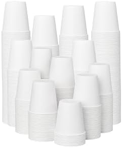 300 Pack 3 oz Bathroom Paper Cups, Disposable Mouthwash Cups