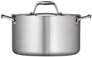 Tramontina Signature Tri-Ply Clad Stainless Steel 6-Quart Sauce Pot