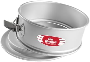 Fat Daddio's Round Springform Pan, 3 inch high - 10"