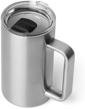 YETI Rambler 24 oz Ceramic Lined Stackable Mug, Stainless