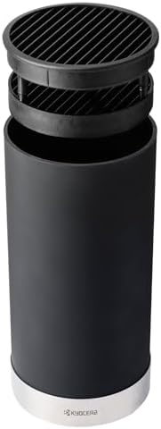 KYOCERA Universal Knife Block – Compact Round Storage for Ceramic Knives