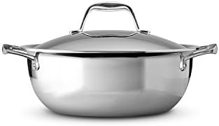 Tramontina Signature Tri-Ply Clad Stainless Steel 4-Quart Universal Pan