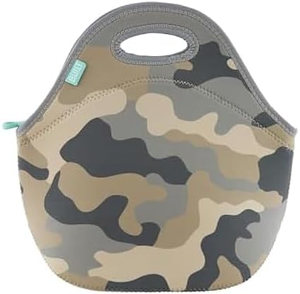 Built Gourmet Getaway Neoprene Lunch Bag - Grey Camo