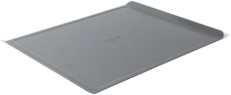 Calphalon Titan Steel Core PFA Free Nonstick 17 x 14 Cookie Sheet Baking Pan, Heavy Duty Reinforced Steel Bakeware for Even Heating, Oven Safe Baking Tray for Cookies
