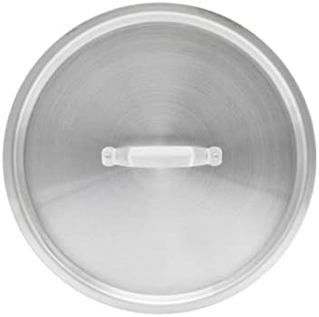 TrueCraftware- 20 qt. Aluminum Stock Pot Lid 13" x 1-1/4" 1.5mm Thickness- Multipurpose Pot Cover Cookware for Pasta Soup Pots Large Stockpot Lid Simmering Stew Pot Dishwasher Safe