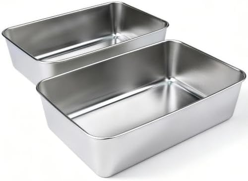Loaf Pans 9x5 Inch, 2 Pack Bread Pans for Baking