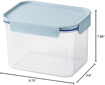 LocknLock Classic-Plus Plastic Food Storage Container | Airtight Plastic Food Storage Containers with Lids | BPA Free Stackable Food Storage for Meal Prep, Leakproof, Freezer & Dishwasher Safe, 2.75L