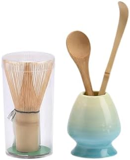 Ceramic Matcha Whisk Holder Stand for Bamboo Matcha Chasen (Gradient Color)
