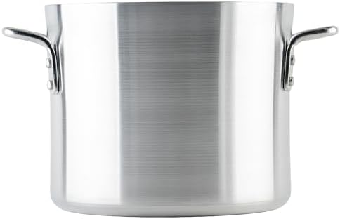 Winco 10 qt Aluminum Heavy-Duty Stock Pot