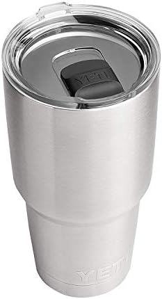 YETI Rambler 30 oz Stainless Steel Vacuum Insulated Tumbler w/MagSlider Lid, Stainless