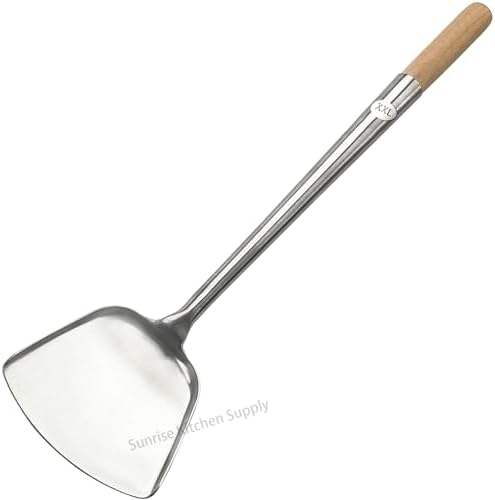 Sunrise Commercial Grade Wok Spatula (Shovel 20" (XXL))