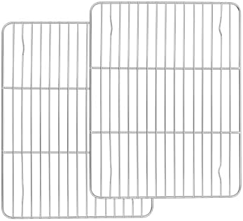 Homikit 2 Pack Cooling Racks, 12’’ x 9’’ Stainless Steel Baking Rack