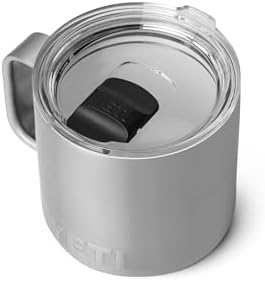 YETI Rambler 14 oz Ceramic Lined Stackable Mug, Stainless