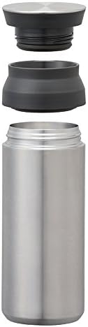 KINTO 20942 Travel Tumbler, 16.9 fl oz (500 ml), White, Double Wall Vacuum Construction, Heat and Cold Retention