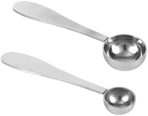 2pcs Stainless Steel 1 & 3 Gram Matcha Spoons