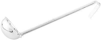 Restaurantware Met Lux 4 Ounce Portion Ladle 1 Multipurpose Portion Serving Spoon - Does Not Corrode Dishwashable Stainless Steel Portion Control Serving Utensil Premium