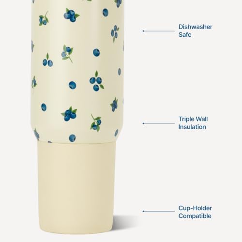 HydroJug Sport 20 oz Insulated Stainless Steel Water Bottle, Freshly Pick'd