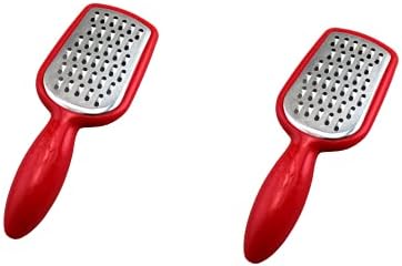 2 Pcs. Stainless Steel Mini Grater Cheese Garlic Nutmeg Chocolate 5" BPA Free
