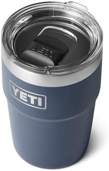 YETI Rambler 16 oz Stackable Tumbler, Vacuum Insulated, Stainless Steel with MagSlider Lid
