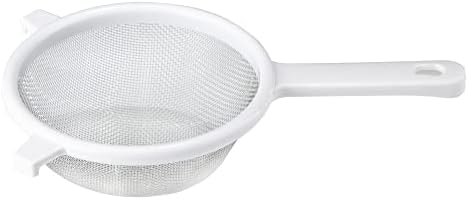 Chef Craft Classic Stainless Steel Mesh Strainer, 6 inch, White